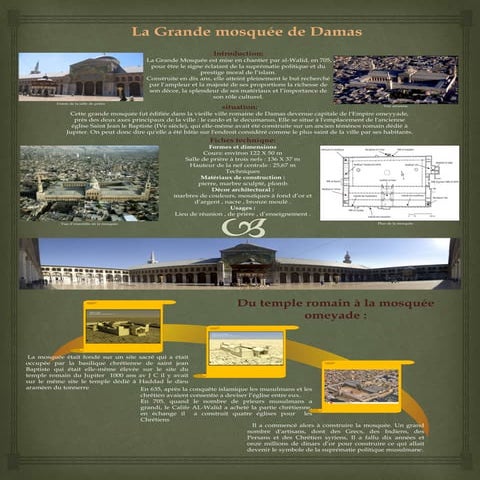 la mosquée omeyade a damas جامع بني أمية دمشق 