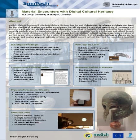 Material Encounters with Digital Cultural Heritage