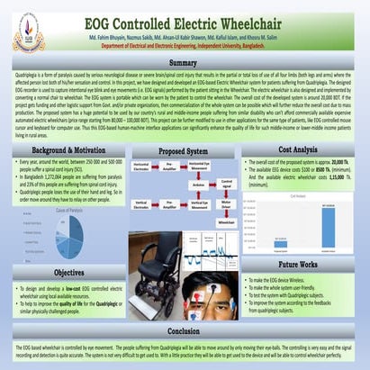 Poster eog controlled wheelchair new