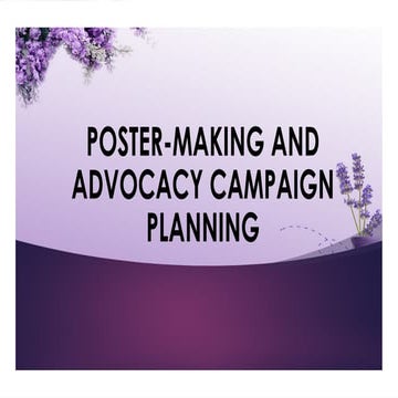 Empowering Gender Equality Through Poster-Making and Advocacy Campaigns ...