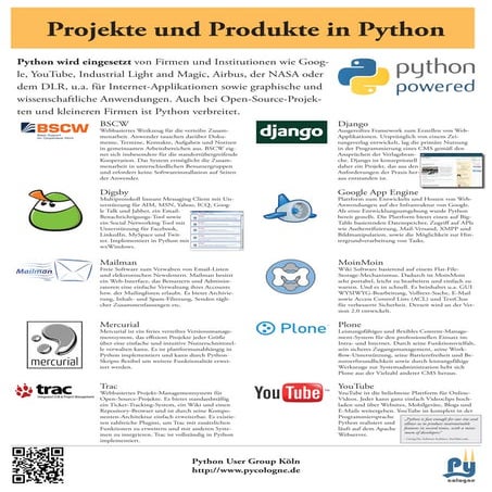 Projekte und Produkte in Python