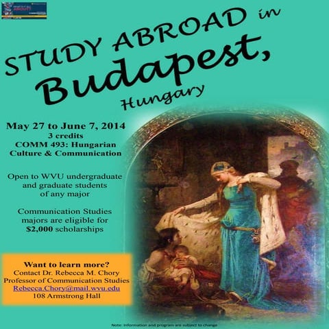 Study Abroad in Budapest -2014