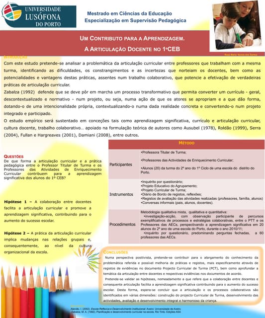 UM CONTRIBUTO PARA A APRENDIZAGEM.