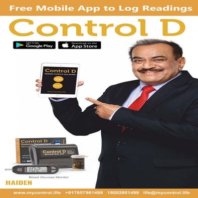Control D Diabetes Management Mobile App | PDF