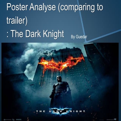 Writing about the trailer and poster 6 | PPTX