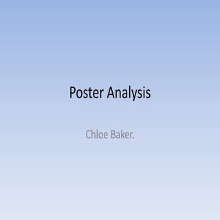 Poster Analysis