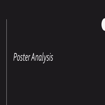 Poster Analysis