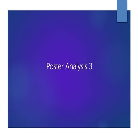 Poster Analysis 3