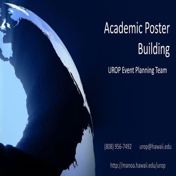 Poster building 