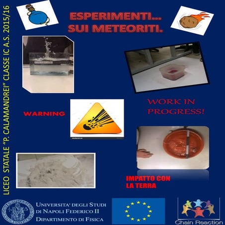 ESPERIMENTI ... SUI METEORITI