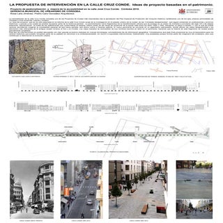 Propuesta de actuacón Calle Cruz Conde