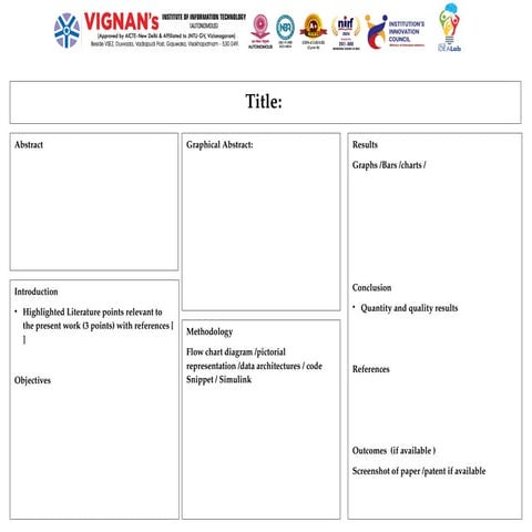 presentation of poster formats various tech events