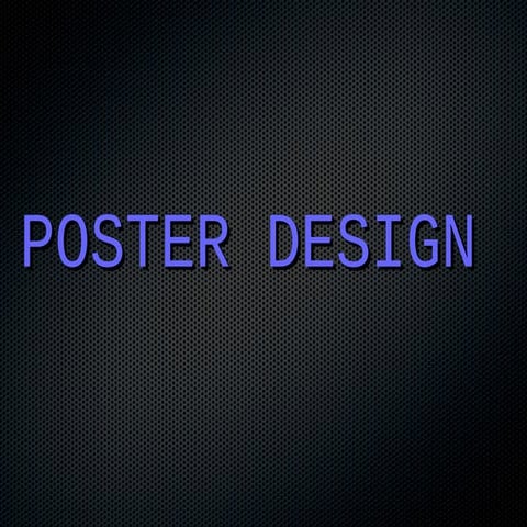 Poster Design
