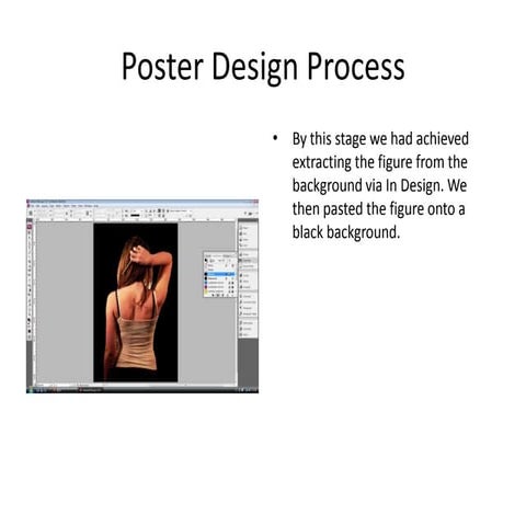 Poster design process