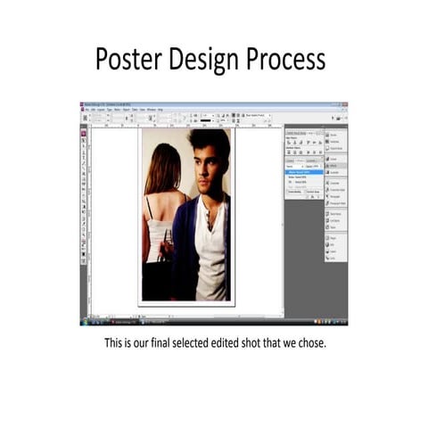 Poster design process