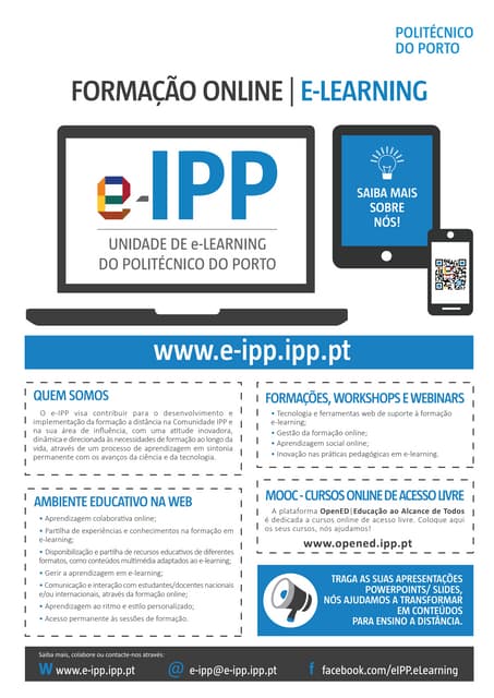 Cartaz Docentes e-IPP