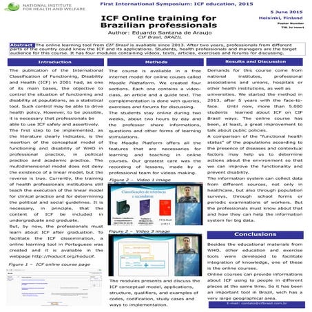 CIF - Classificação Internacional de Funcionalidade