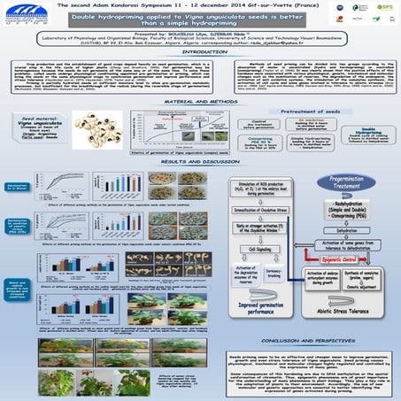 Double hydropriming applied to Vigna unguiculata seeds is better than a ...