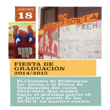 INVITACIÓN GRADUACIÓN