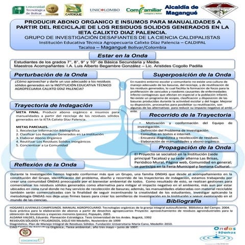 Póster Grupo de Investigación DECICAL