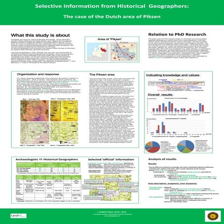 Selective information from Historical Geographers: the case of the Dutch area...