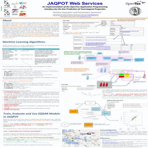 Just Another QSAR Project under OpenTox