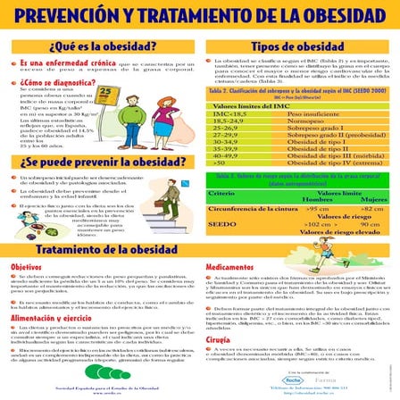 Poster obesidad SEEDO