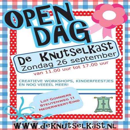 Poster Opendag Knutselkast | PDF