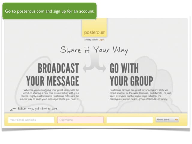 Posterous guide