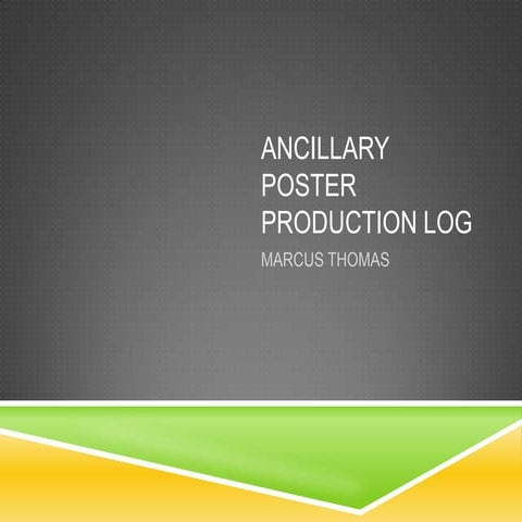 Draft layouts for poster | PPTX