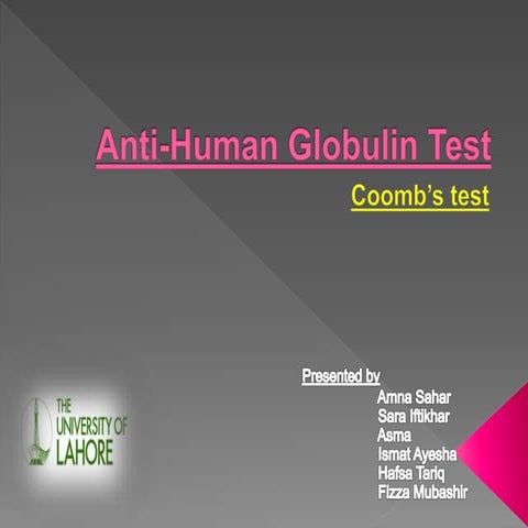 coombs test 