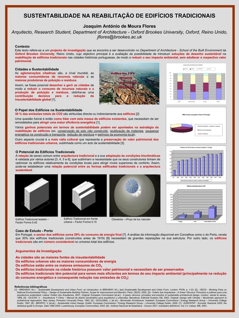 Sustentabilidade na reabilitação de edifícios tradicionais