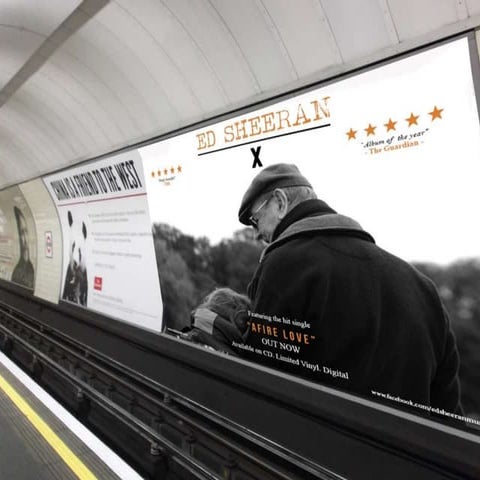 My Magazine Advert/Poster in print