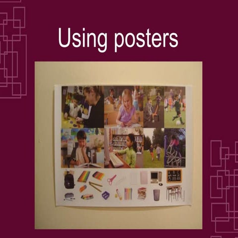 Posters and boardgames