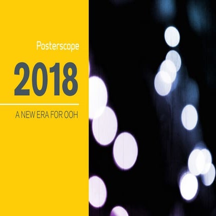 Posterscope 2018 OOH Predictions
