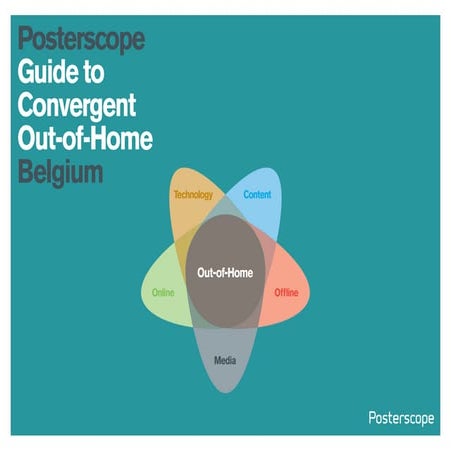 Posterscope Guide to Convergent Out-of-Home Belgium 2014