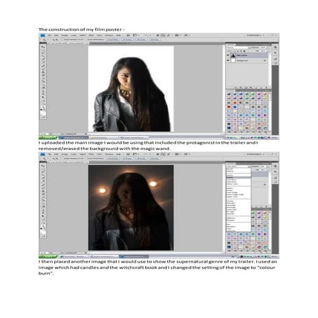 Film Poster Construction