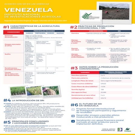 Poster: Avances cons SRI en las Américas - Venzuela