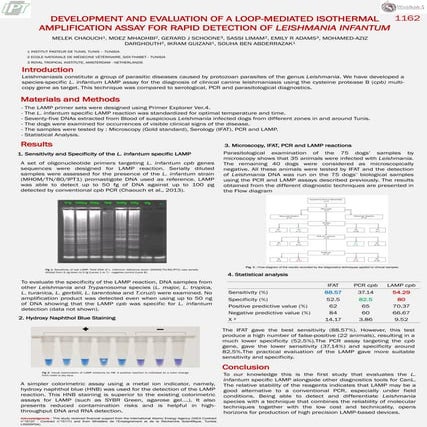 DEVELOPMENT AND EVALUATION OF A LOOP-MEDIATED ISOTHERMAL AMPLIFICATION ASSAY ...