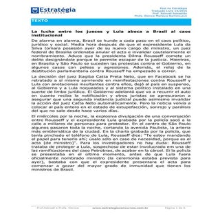 Espanhol - Tradução Livre 14/2016 -...