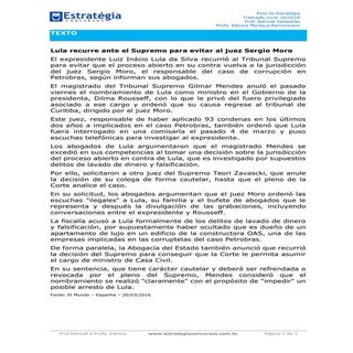 Espanhol - Tradução Livre 16/2016 -...