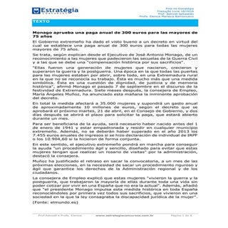 Espanhol - Tradução Livre 18/2016 -...