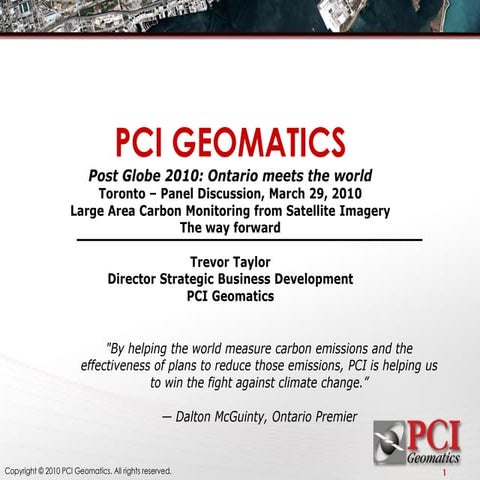 Post globe 2010 pci geomatics