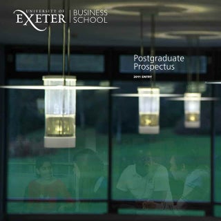 Postgraduate brochure - University ...