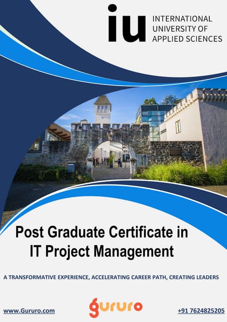 Post graduate certificate in it project management