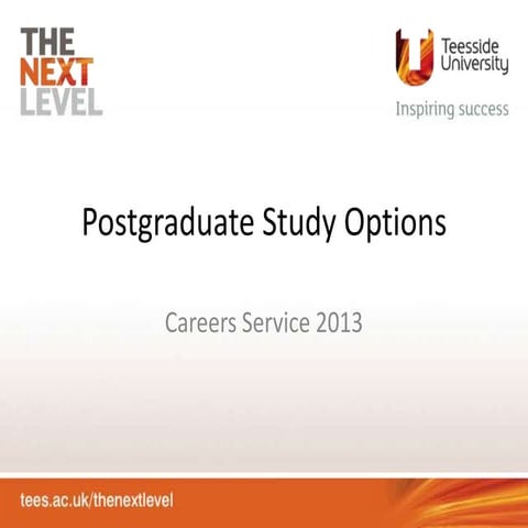 Benefits of Postgraduate Study