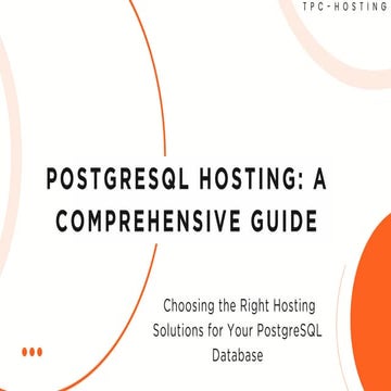 PostgreSQL Hosting A Comprehensive Guide.pdf