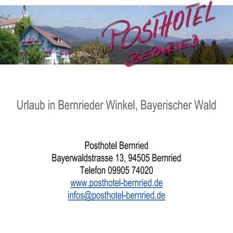 Posthotel Bernried