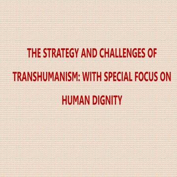 post human project as part of transhumanism