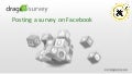 Posting a survey on facebook